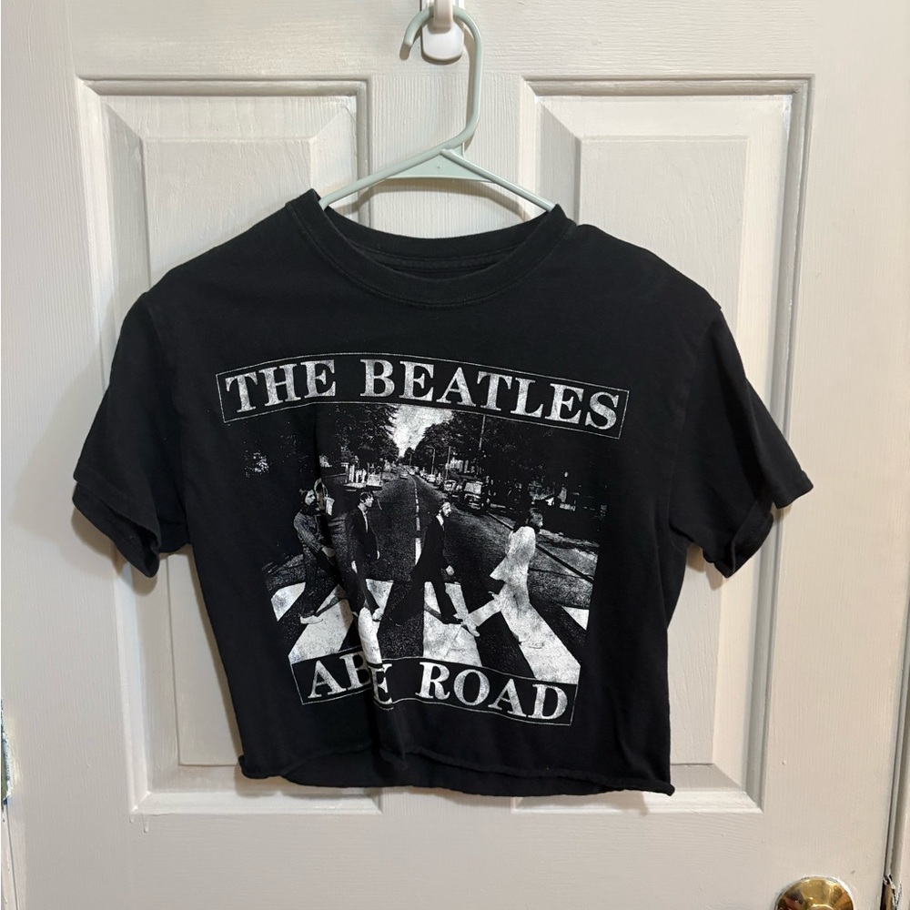 The Beatles crop top